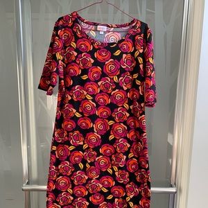 Lularoe Julia leggings material dress